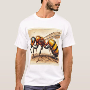 honey ant dorsal view 031024IREF235 - Watercolor T-Shirt
