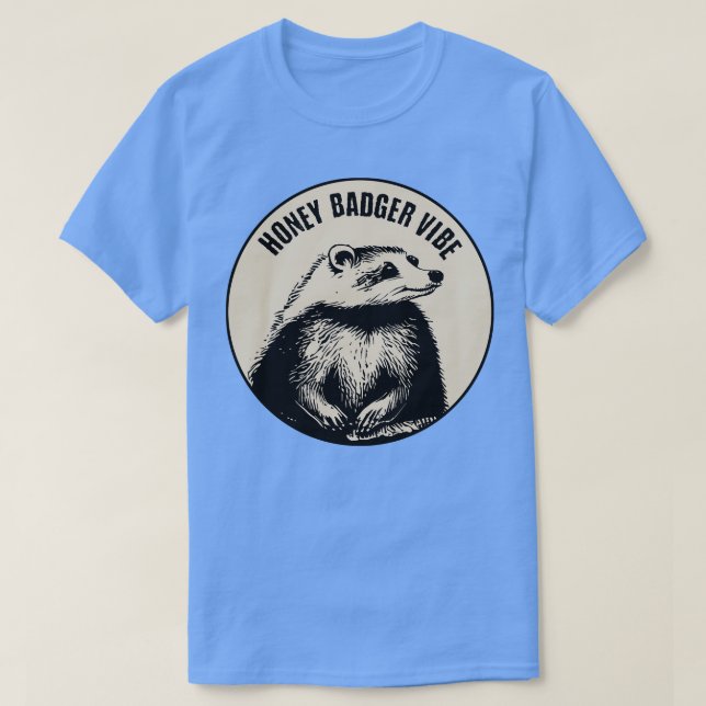 Honey Badger 1 T-Shirt (Design Front)