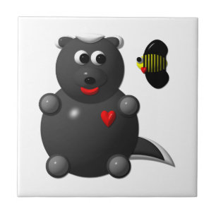 Honey Badger and Honey Bee Tile