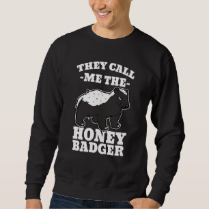 Honey Badger Claws Weasel Wolverines Carnivora  Id Sweatshirt