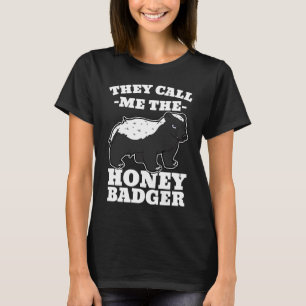 Honey Badger Claws Weasel Wolverines Carnivora Id T-Shirt