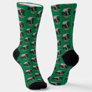 Honey Badger Cobra Snake Badass Christmas Socks
