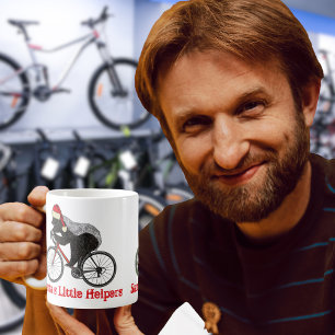Honey Badger Cycling Funny Badass Festive Quote Coffee Mug