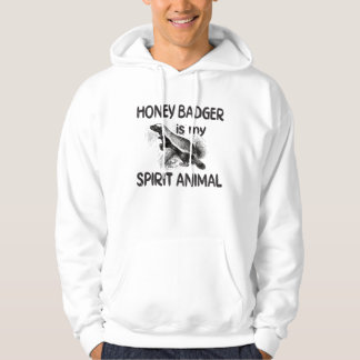Honey Badger Gifts Animal Honey Badger Lover Hoodie