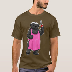 Honey badger Hairdresser Hair clip T-Shirt
