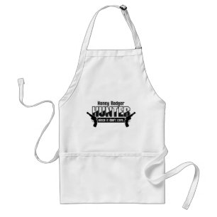 Honey Badger Hunter apron - choose style & colour