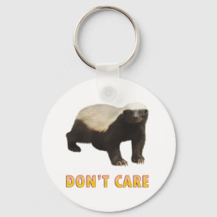 Honey Badger Key Ring