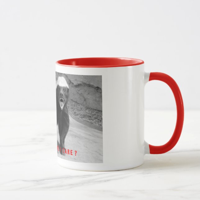 Honey Badger Mug (Right)