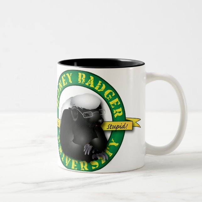 Honey Badger Mug (Right)