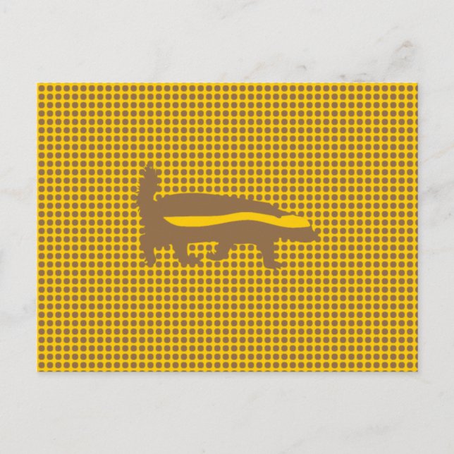 honey badger postcard (Front)