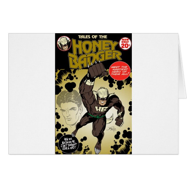 Honey badger retro (Front Horizontal)
