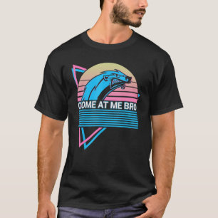 Honey Badger Retro Come At Me Bro T-Shirt