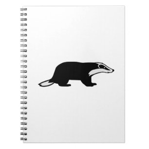 Honey badger spiral notebook