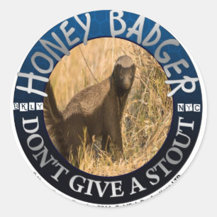 Honey Badger stickers