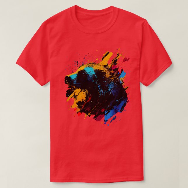 Honey Badger T-Shirt (Design Front)