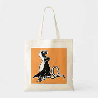 Honey badger tote bag