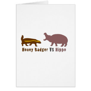 Honey Badger vs Hippo