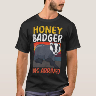 Honey Badger Wildlife Animal Ratel 4 T-Shirt