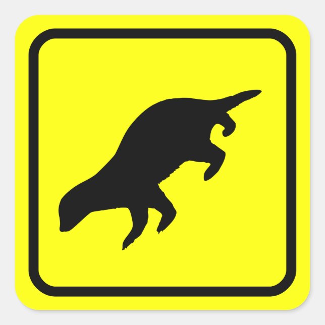 Honey Badger XING Sticker (Front)