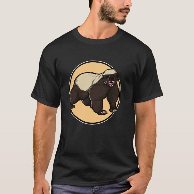 Honey Badgers Honey Badger T-Shirt (Front)