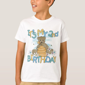 Honey Bear 2nd Birthday T-shirts and Gifts