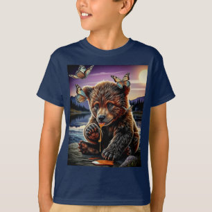 Honey Bear & Butterflies T-Shirt