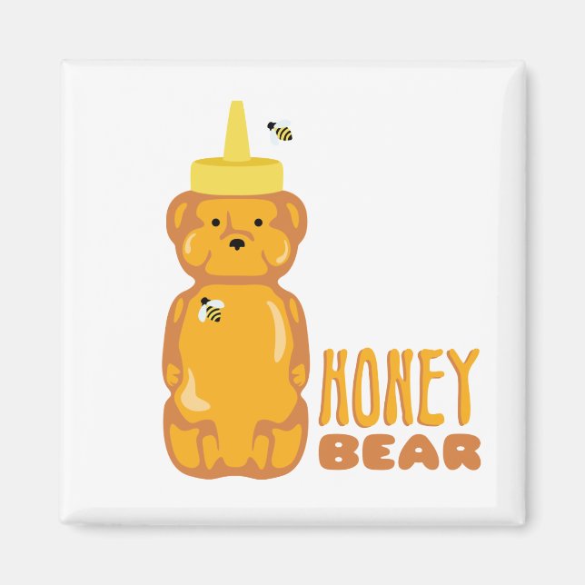 Honey Bear Magnet (Front)