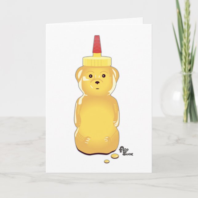 Honey Bear Mother's Day Card (Front)