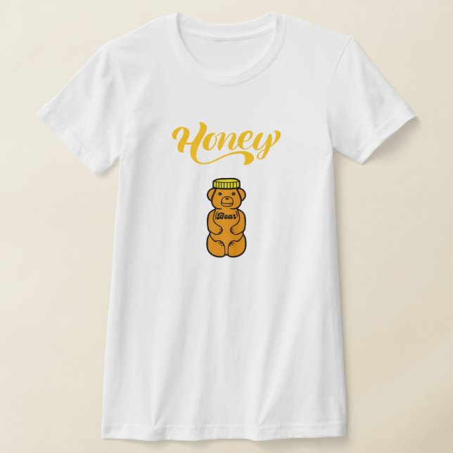 Honey Bear pet name T-Shirt (Laydown)