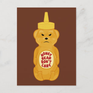 Honey Bear Postcard