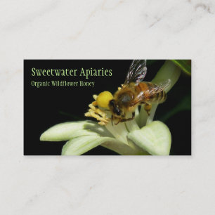 Honey Bee Apiary Business Card