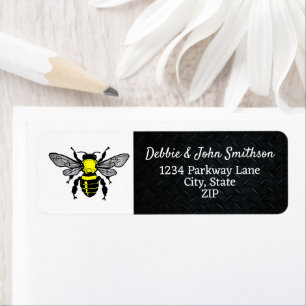 Honey Bee Apiary Hive Return Address
