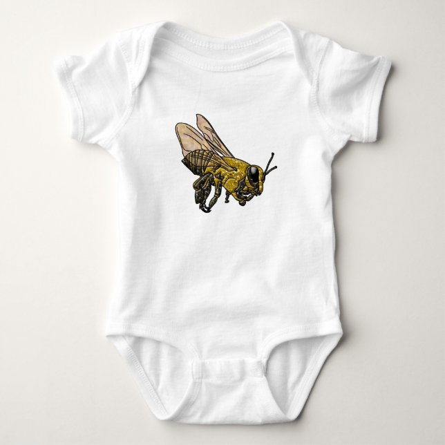 Honey Bee Baby Bodysuit (Front)