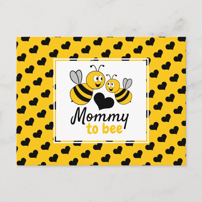 Honey Bee, Baby Shower Invitation (Front)