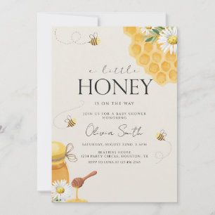 Honey Bee Baby Shower Invitation Gender Neutral