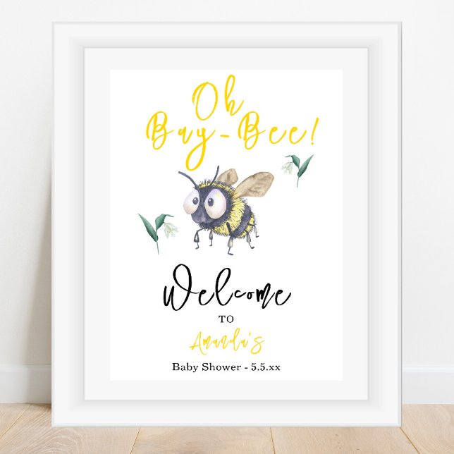 Honey Bee Baby Shower Poster (Creator Uploaded)