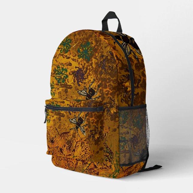 Honey Bee Back Pack (Back Corner Right)