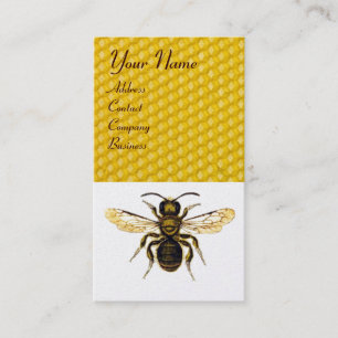 HONEY BEE ,BEEKEEPER /beekeeping supplies Business Card