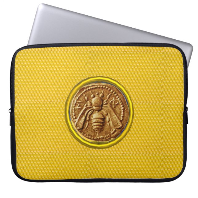 HONEY BEE ,BEEKEEPER LAPTOP SLEEVE (Front)