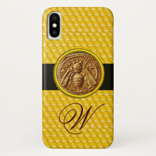HONEY BEE, BEEKEEPER MONOGRAM Case-Mate iPhone CASE