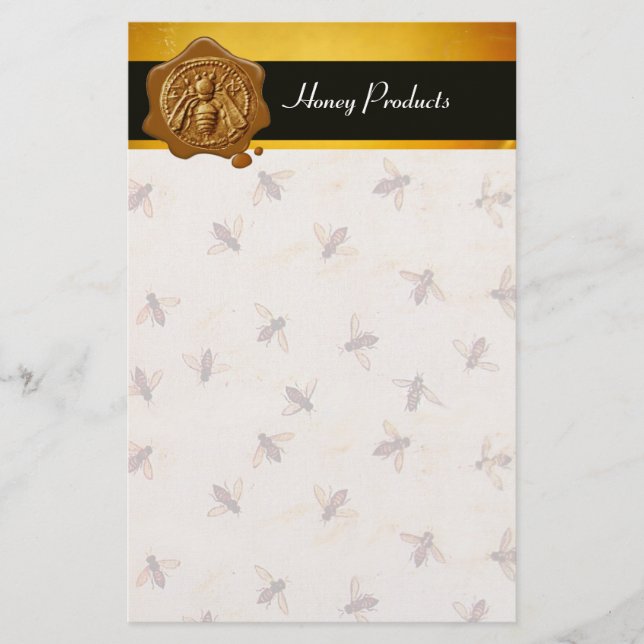 HONEY BEE ,BEEKEEPER STATIONERY (Front)