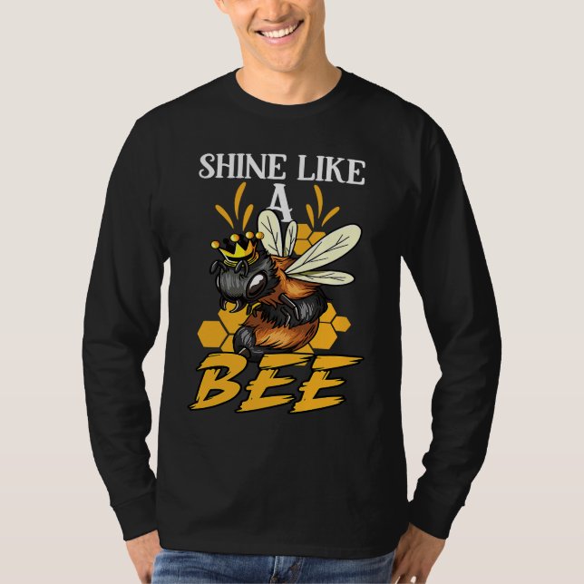 Honey Bee Beekeeping Beekeeper Honeybee Apiary Api T-Shirt (Front)