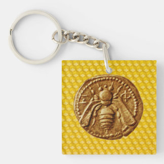 HONEY BEE ,BEEKEEPING,BEEKEEPER KEY RING