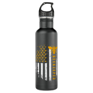 Honey Bee beekeeping hive Beekeeper  710 Ml Water Bottle