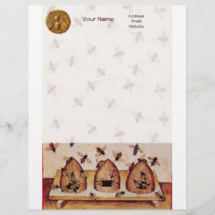HONEY BEE ,BEEKEEPING PERSONALISED LETTERHEAD