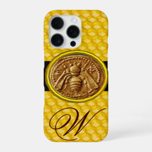 HONEY BEE, BEEKEPER MONOGRAM iPhone 16 PRO CASE