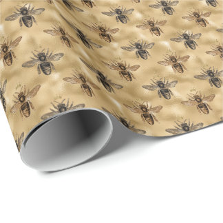 Honey Bee Birthday Party  Wrapping Paper