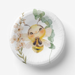 Honey Bee Bowls Paper Plate