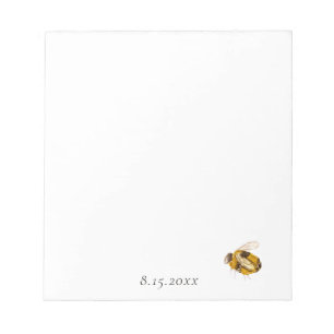 Honey Bee Bridal Shower Favor Notepad