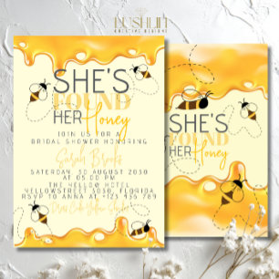 Honey Bee Bridal Shower Invitation